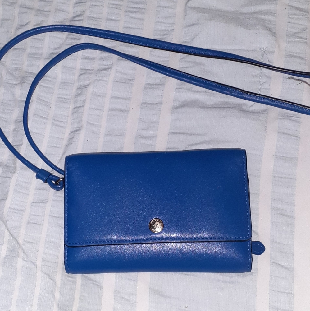 Coach Royal Blue crossbody